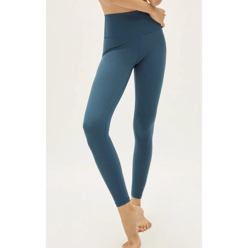 Everlane Womens Size S The Perform 24/7 Legging Ankle Crop Teal